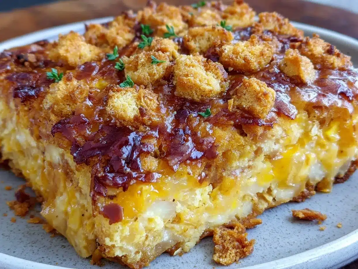 Southern squash casserole preparation steps