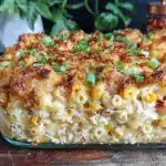 Southwest mac and cheese corn bake - featured image