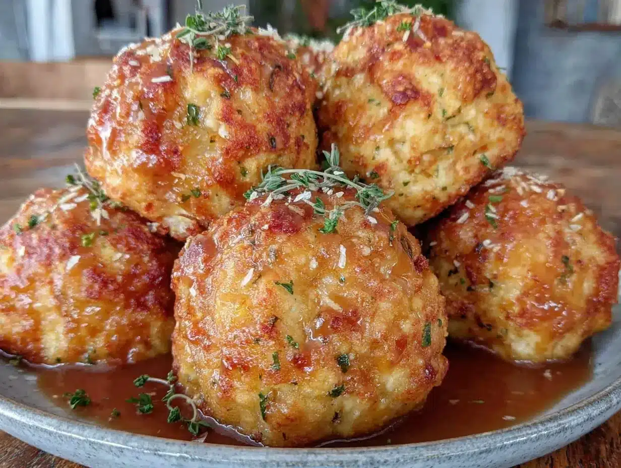 stuffing balls preparation steps