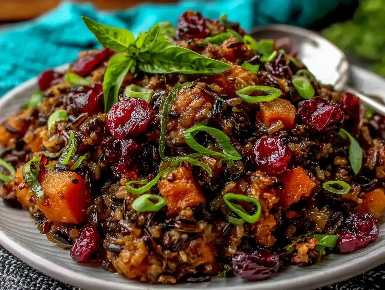 Thanksgiving wild rice recipe preparation steps