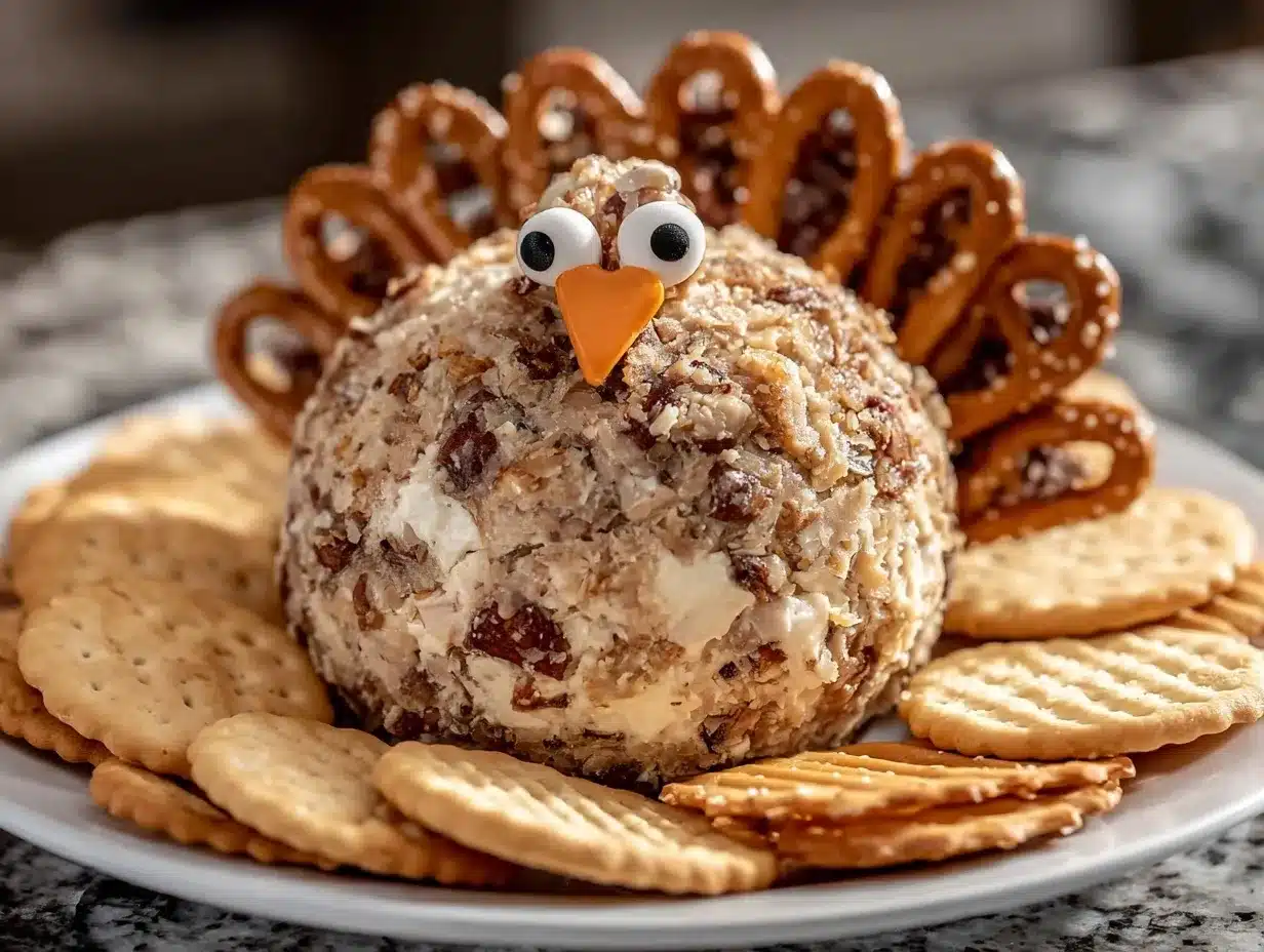 turkey cheese ball preparation steps