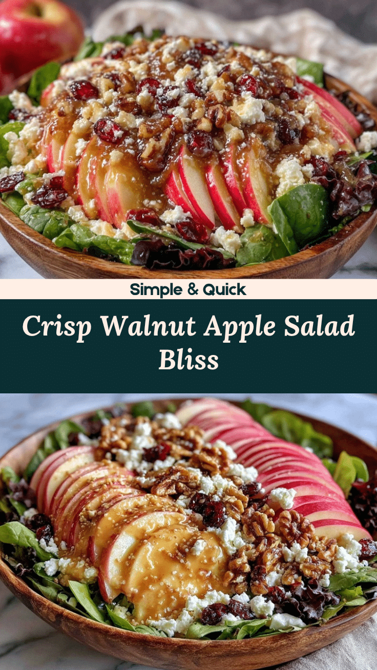walnut apple salad recipe