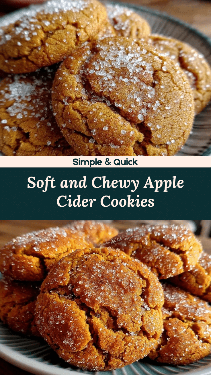 apple cider cookies recipe