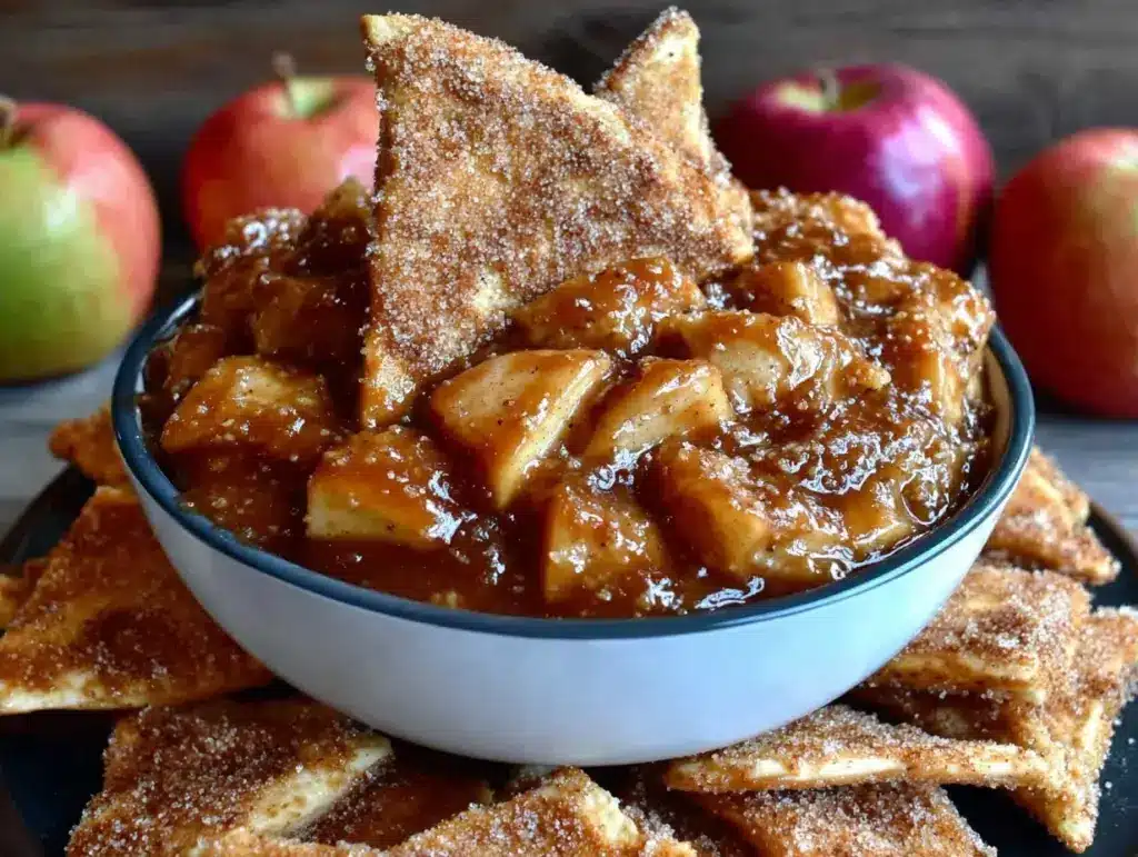 apple pie dip - featured image