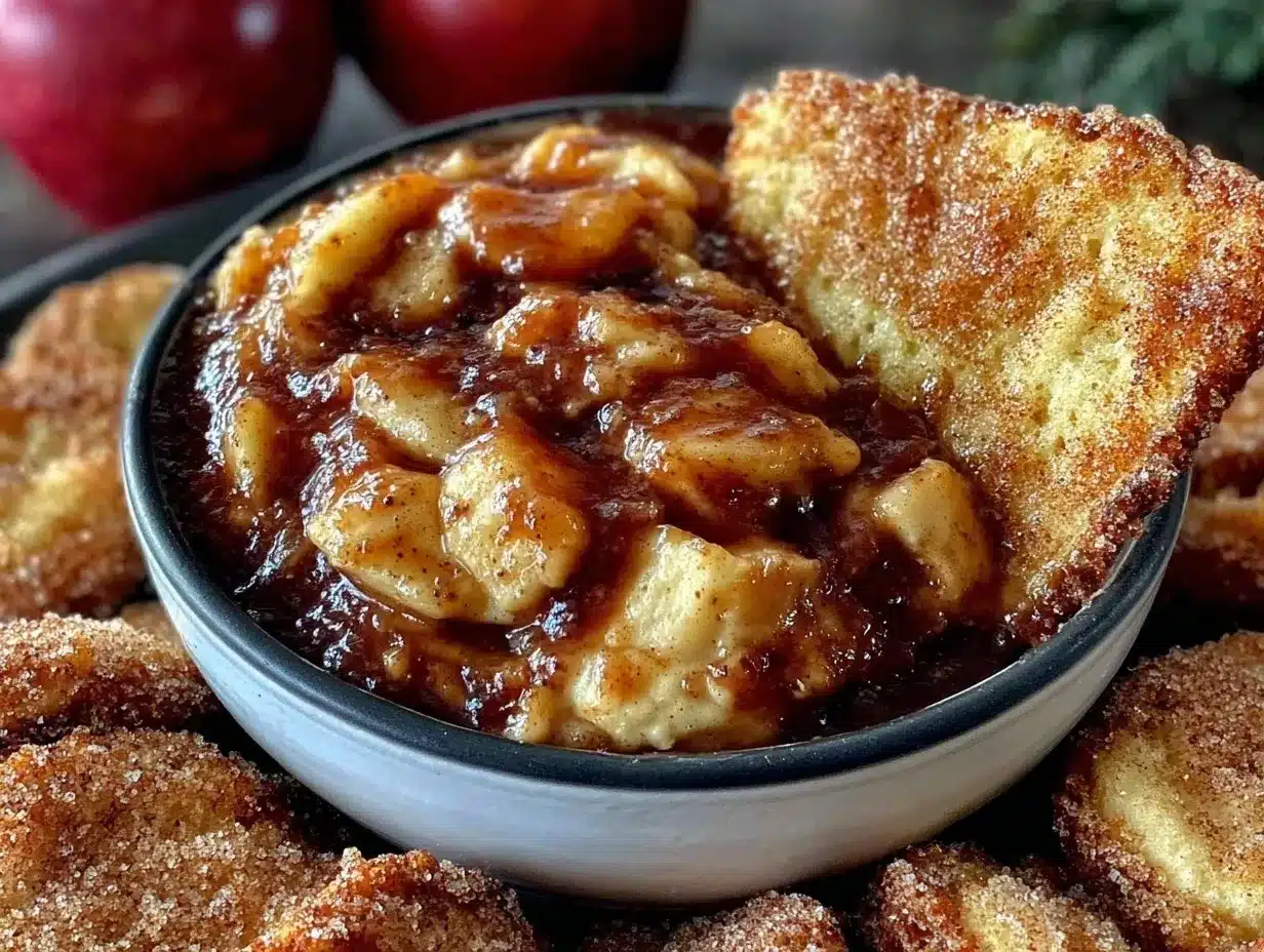 apple pie dip preparation steps