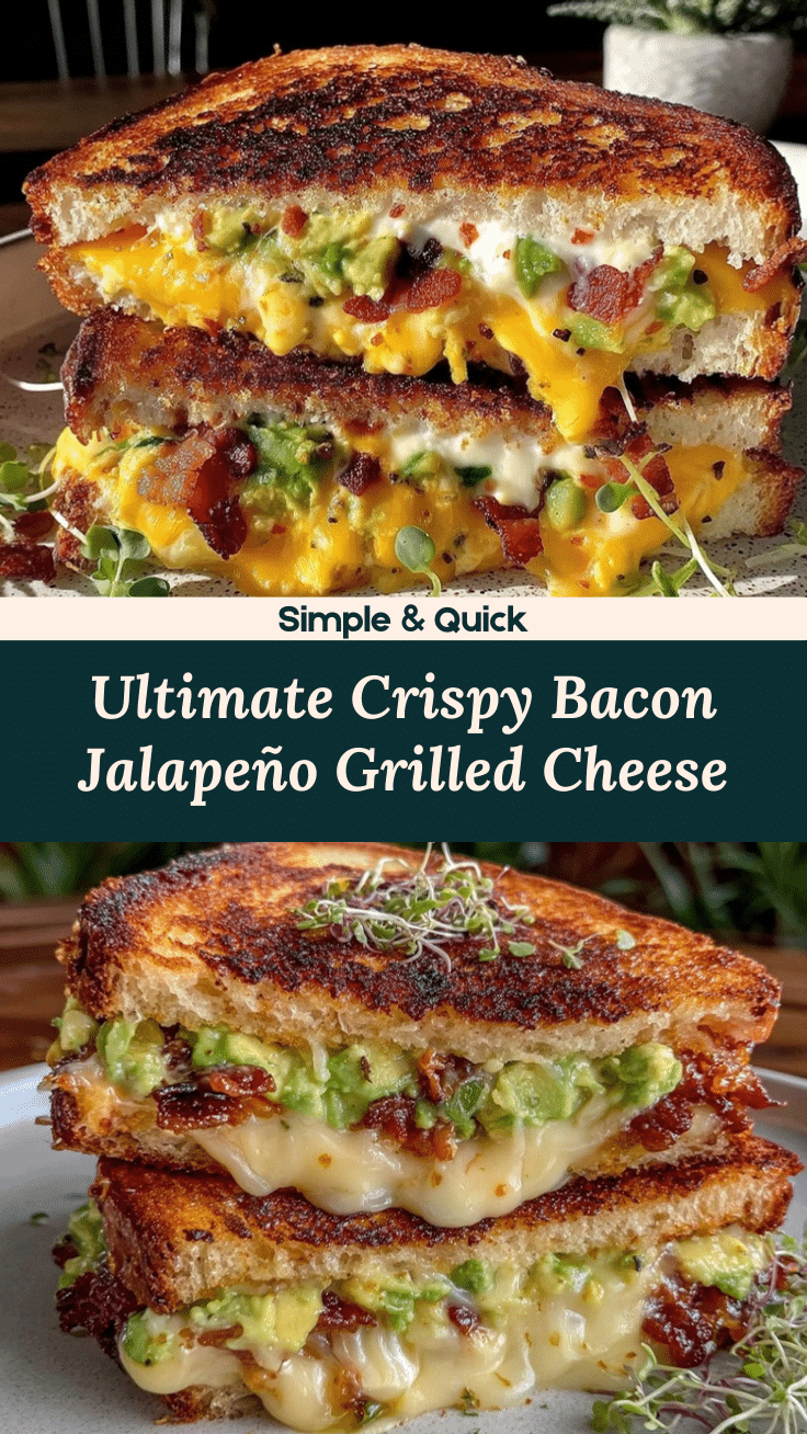 bacon jalapeño avocado grilled cheese recipe