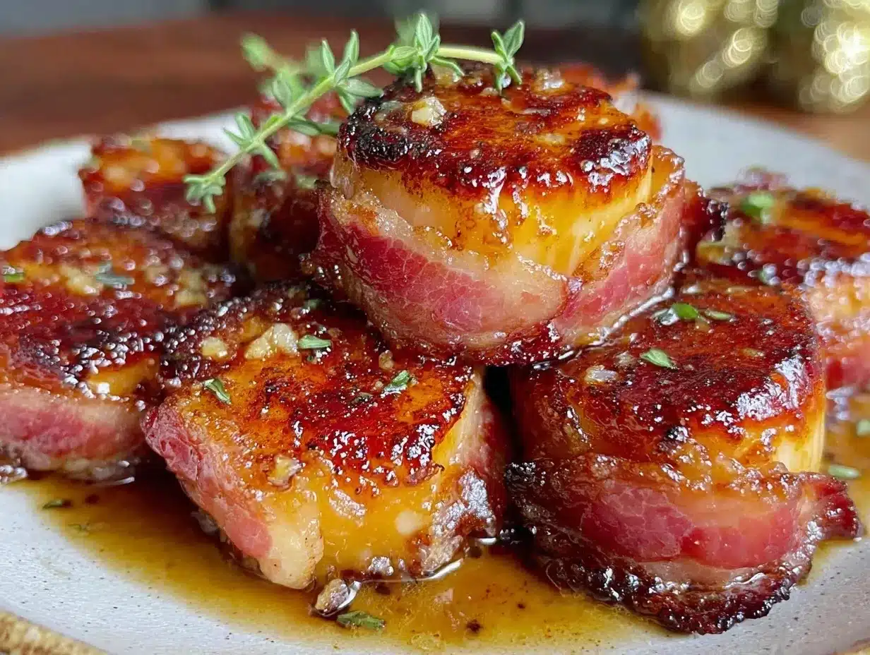 bacon-wrapped sea scallops preparation steps