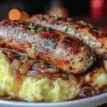 bangers and mash recipe - featured image