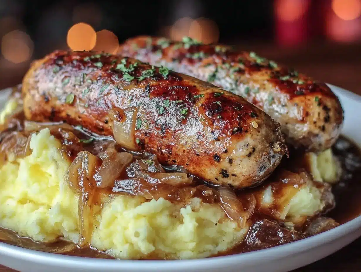 bangers and mash recipe preparation steps