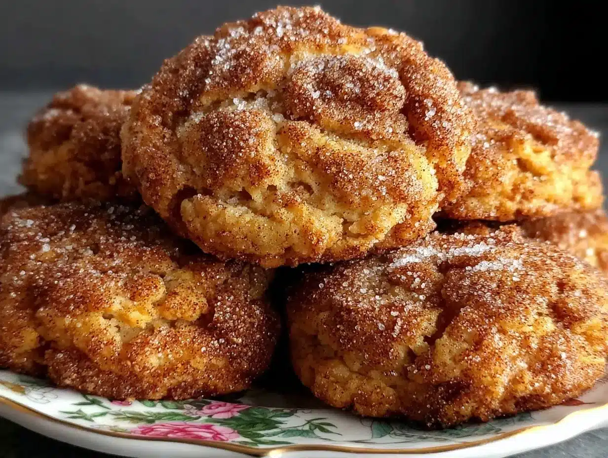 Brown Butter Snickerdoodle Coffee Cake Cookies preparation steps