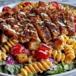 Chicken Caesar pasta salad - featured image