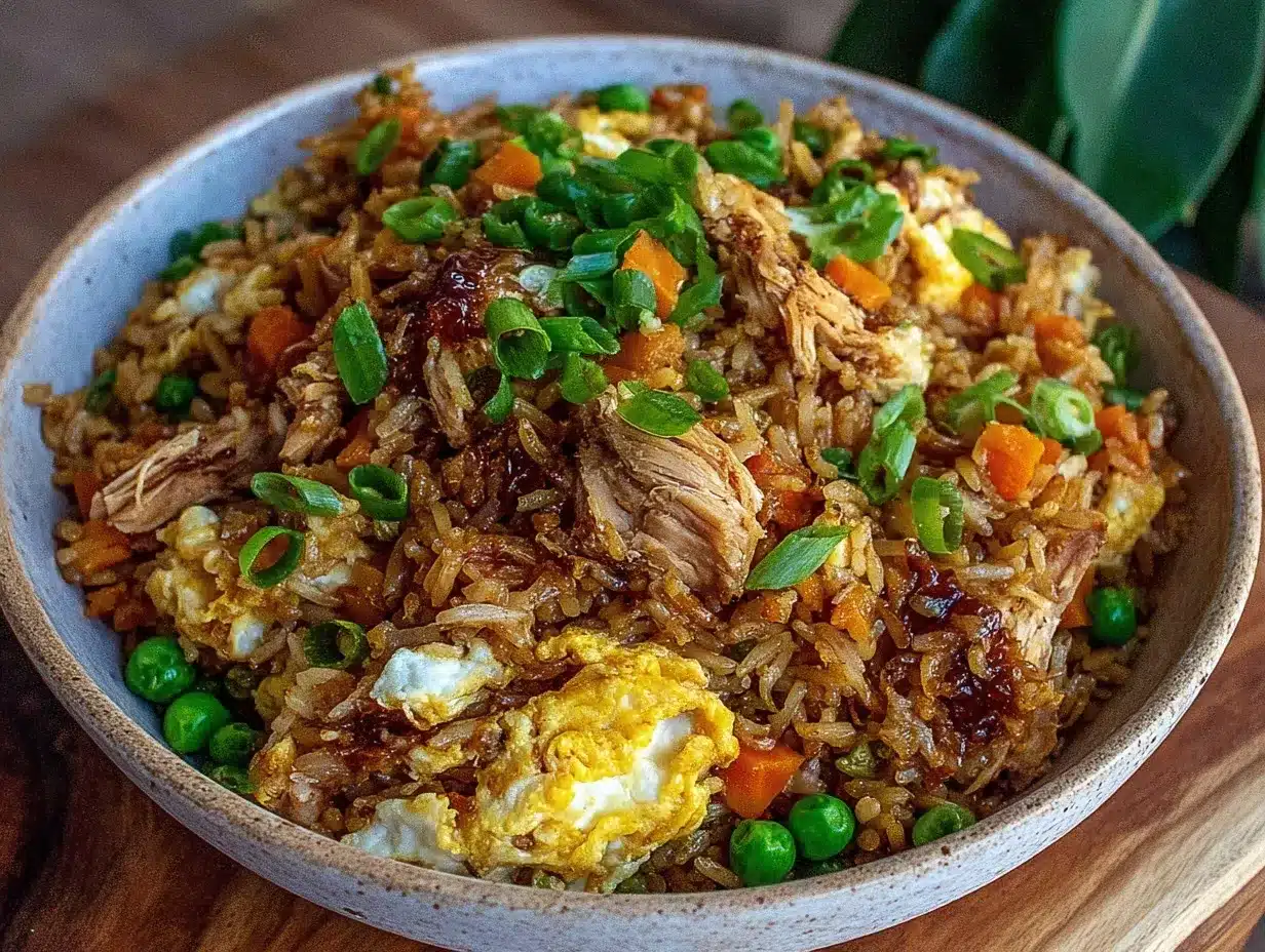 chicken fried rice recipe preparation steps