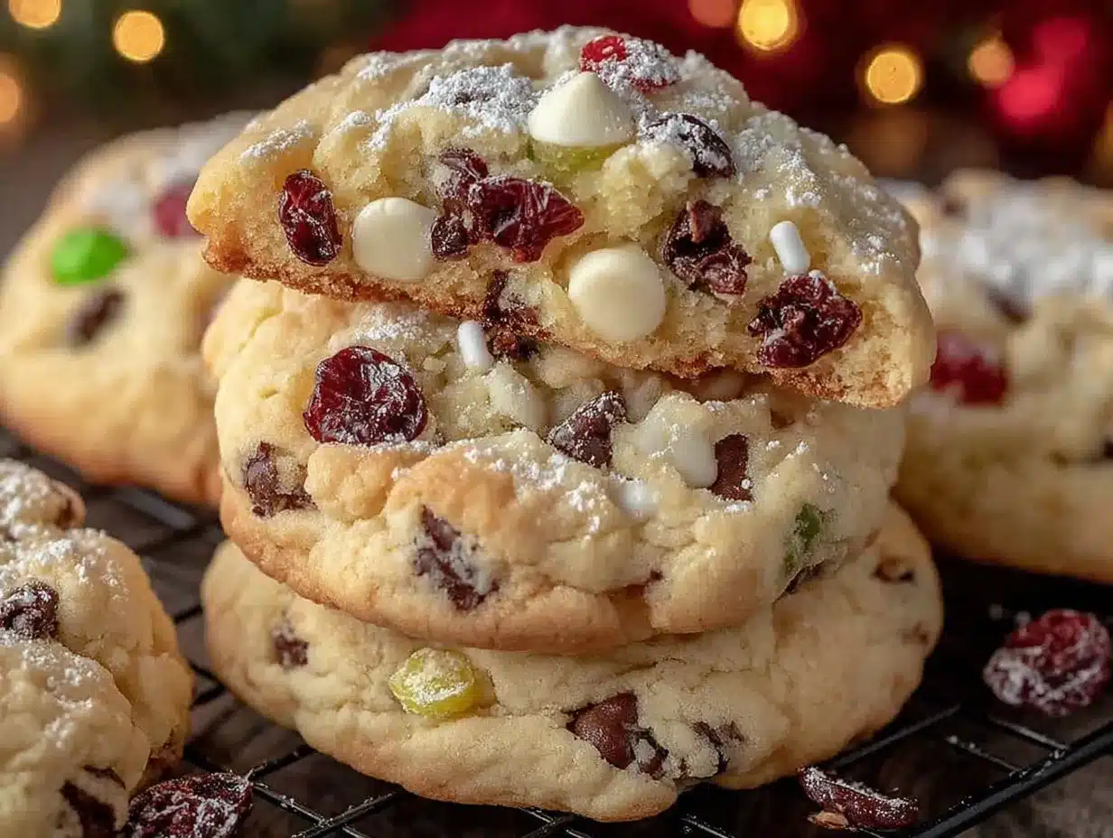 Chocolate Chip Christmas Cookies preparation steps
