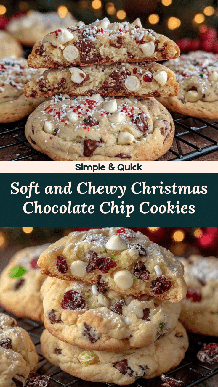 Chocolate Chip Christmas Cookies recipe