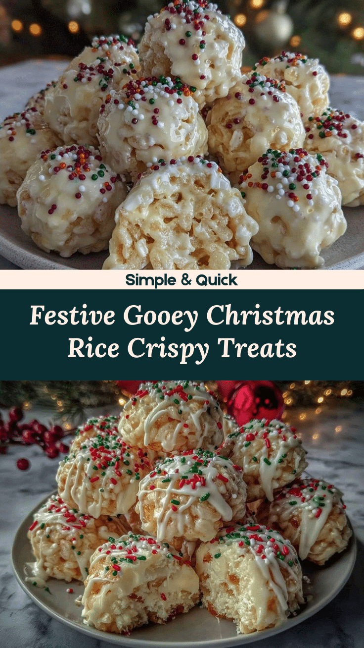 Christmas Rice Crispy Treats recipe