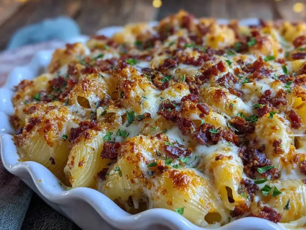 creamy turkey casserole - featured image