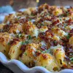 creamy turkey casserole - featured image