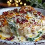 creamy tuscan chicken - featured image