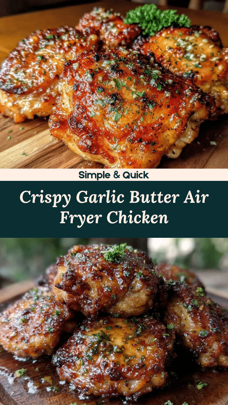 crispy air fryer chicken thighs recipe