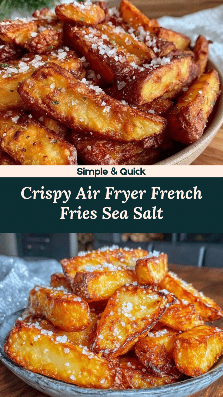 crispy air fryer french fries recipe