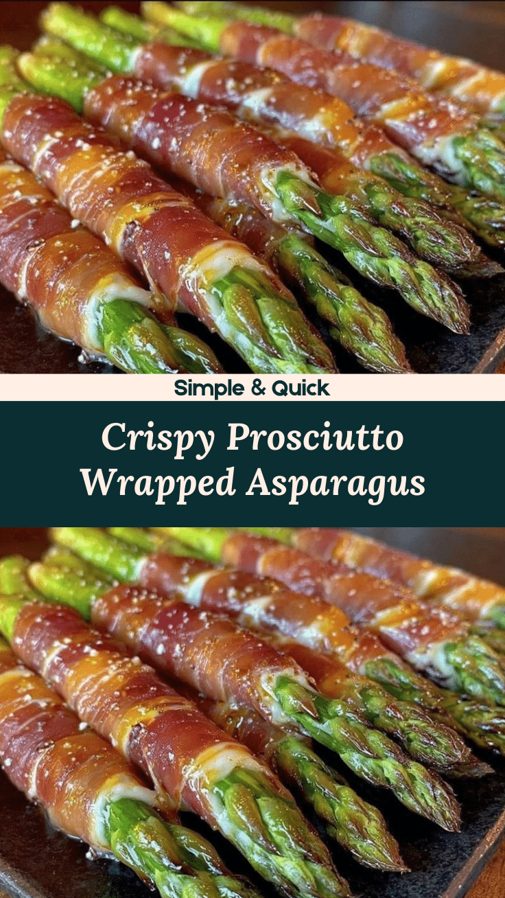 crispy asparagus wrapped in prosciutto recipe