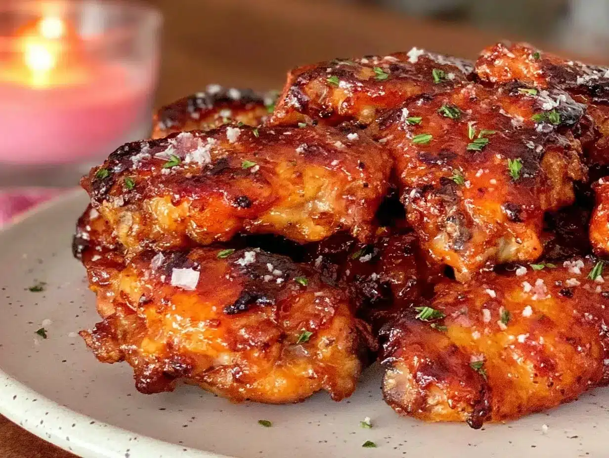 crispy crockpot honey garlic chicken wings preparation steps