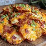 Crispy Irish Nachos with Cheese and Bacon - featured image