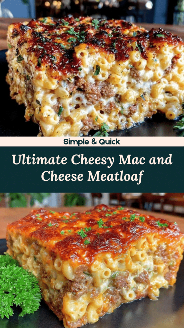 crispy mac and cheese meatloaf casserole recipe