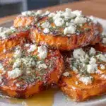 crispy roasted sweet potato rounds - featured image