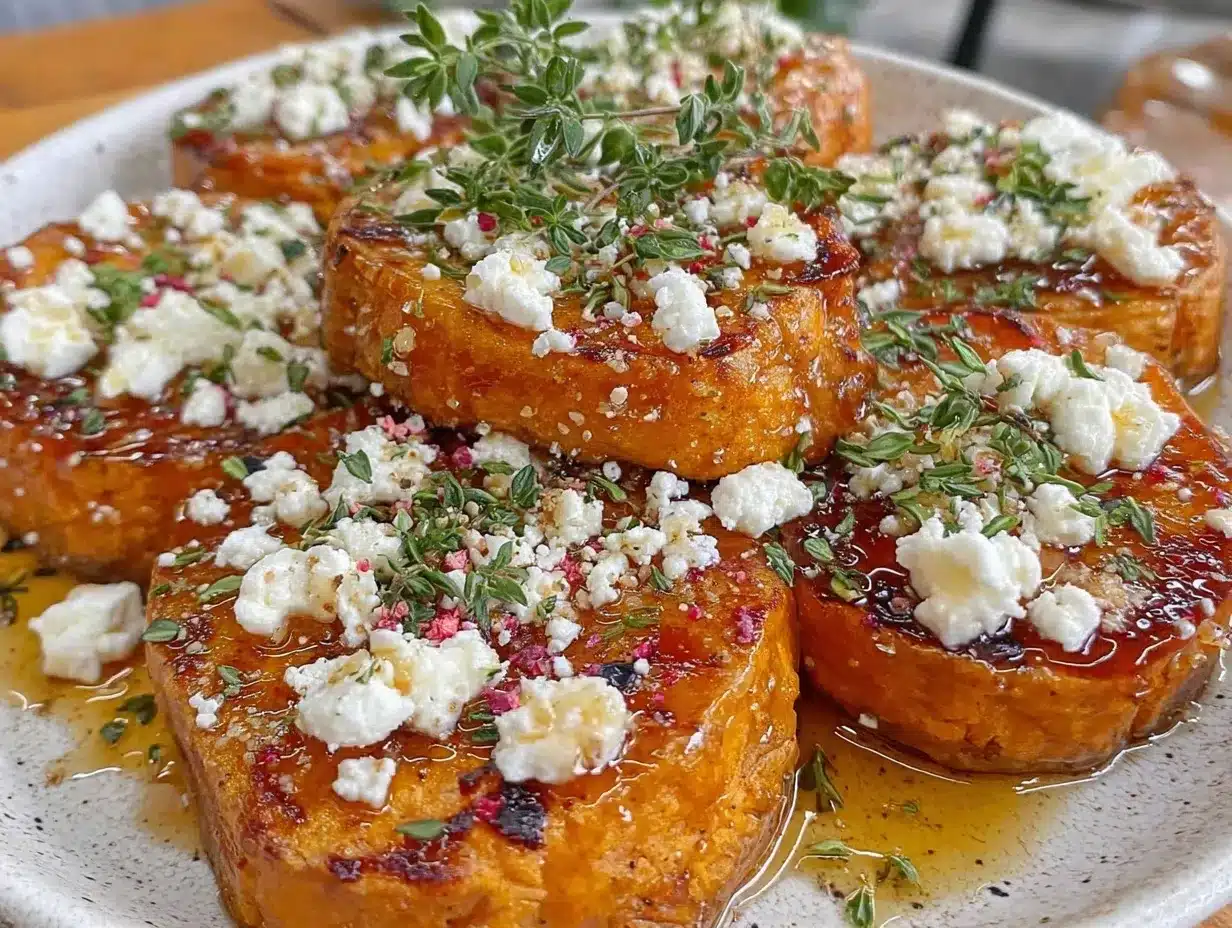 crispy roasted sweet potato rounds preparation steps