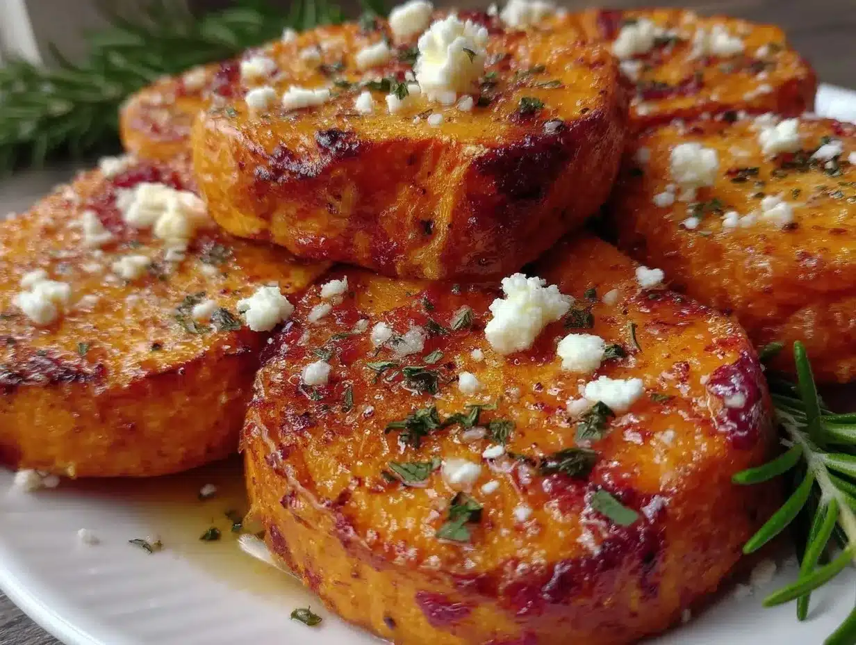 crispy roasted sweet potato rounds preparation steps