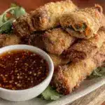 crispy spring rolls - featured image