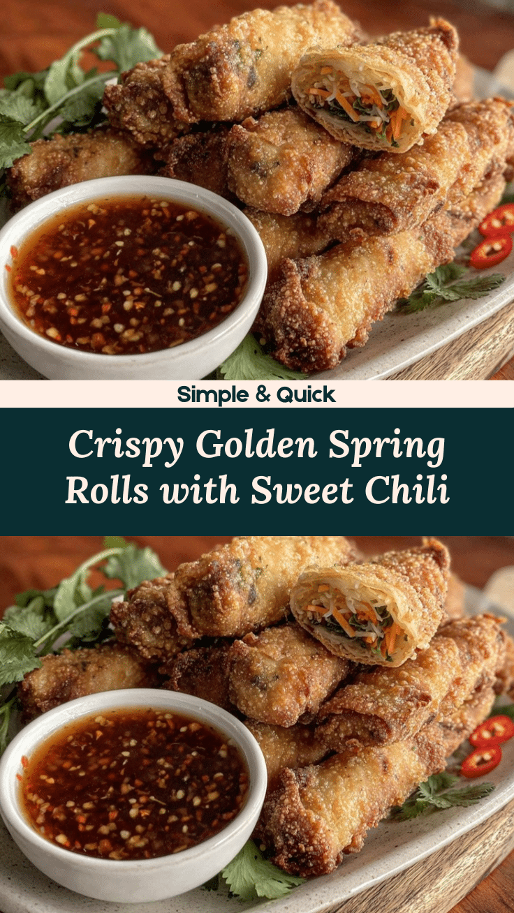 crispy spring rolls recipe