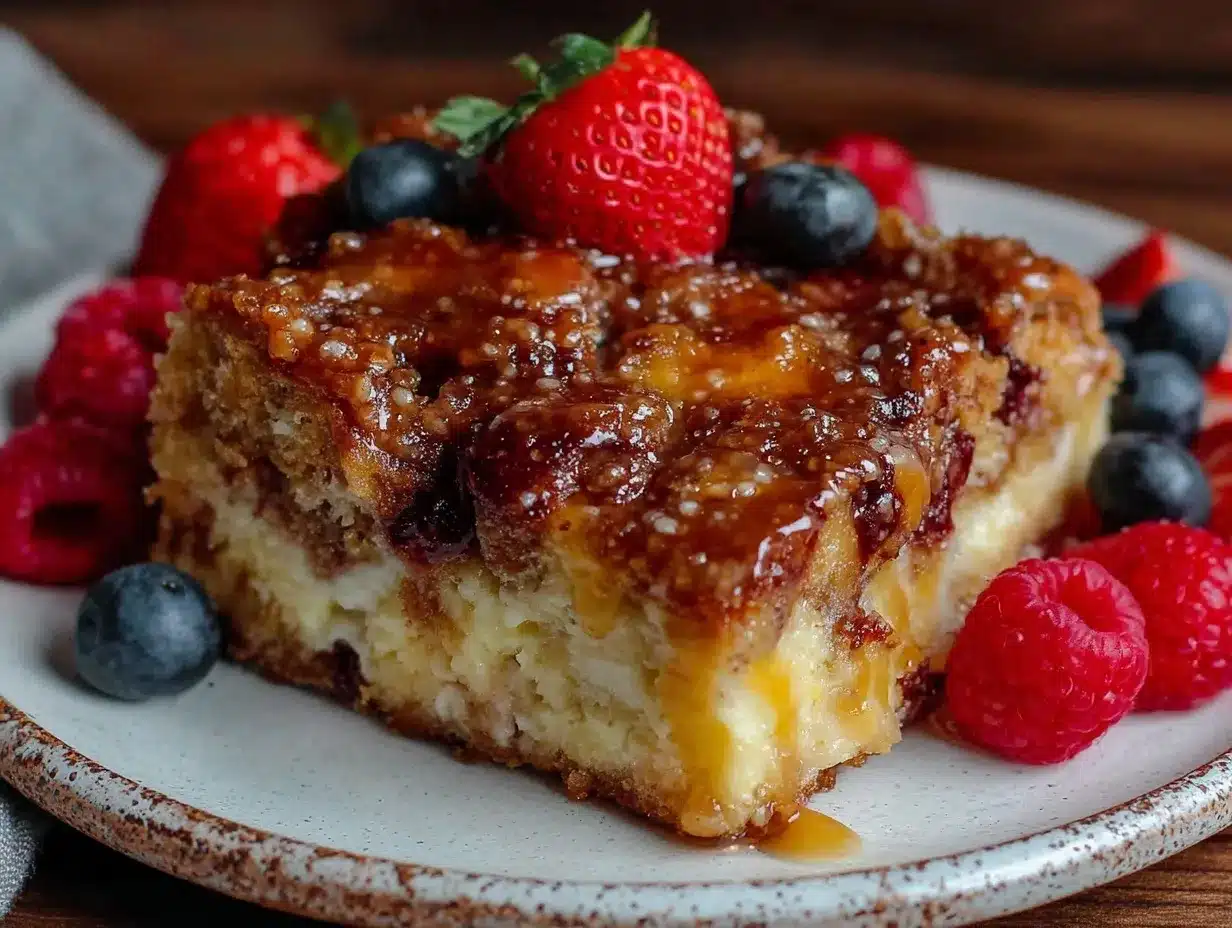 easy French toast casserole preparation steps