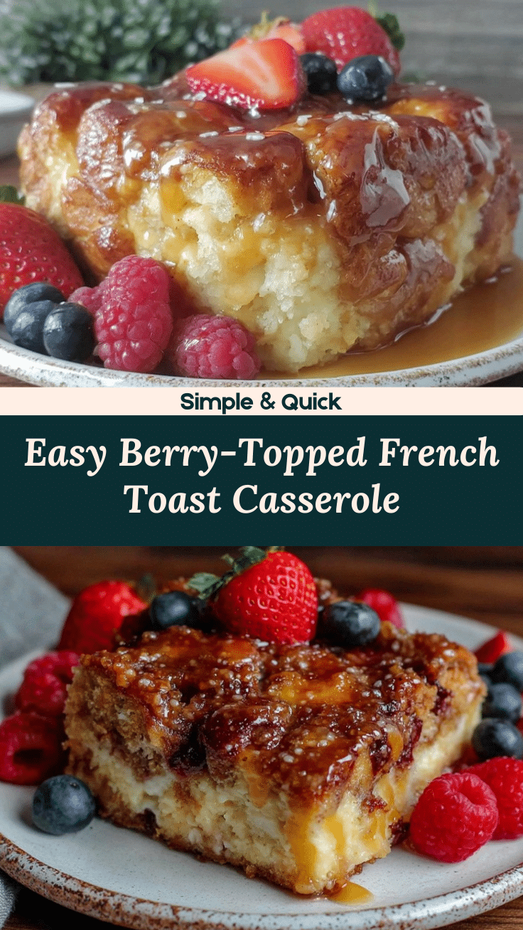 easy French toast casserole recipe