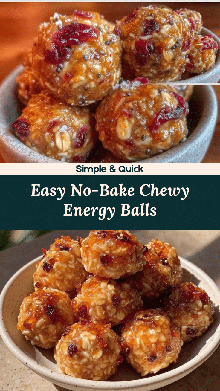 easy no bake energy balls recipe