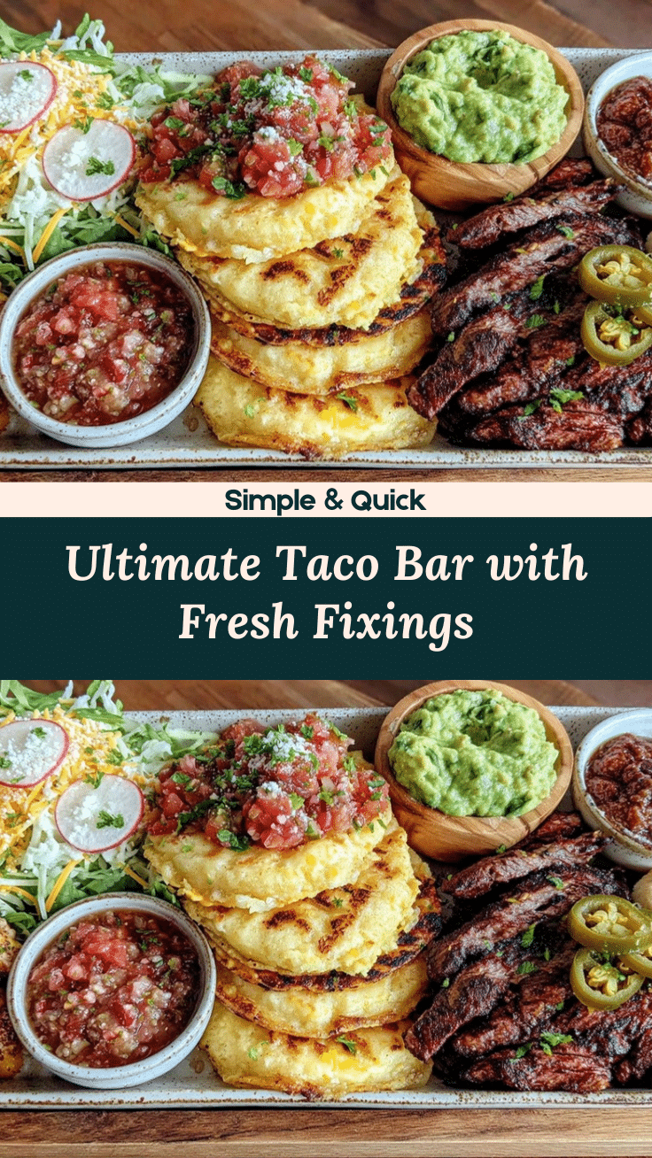 flavorful taco bar recipe