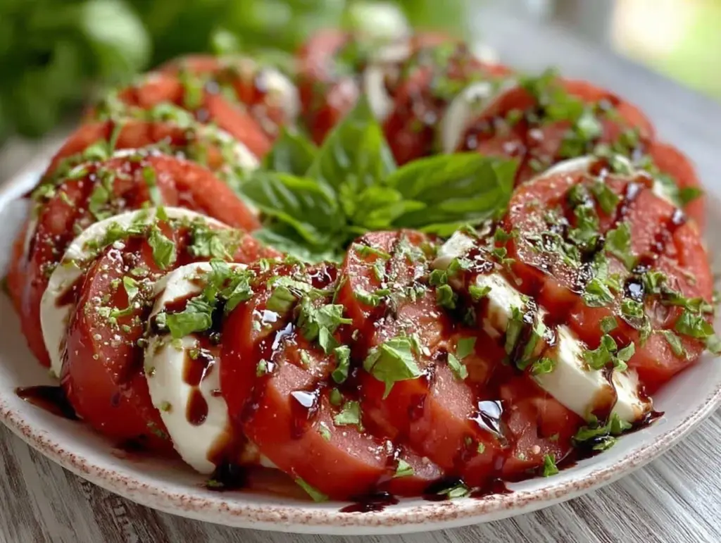 fresh Caprese salad - featured image