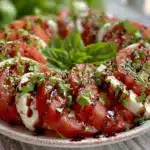 fresh Caprese salad - featured image