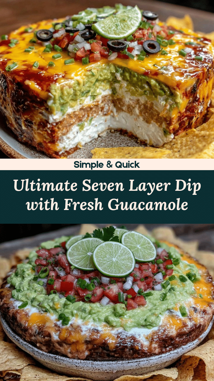 fresh seven layer dip recipe