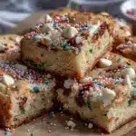 Funfetti Cake Batter Cookie Bars - featured image