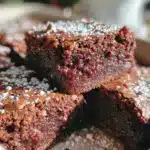 gingerbread brownies - featured image