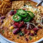 Healthy Vegetarian Tortilla Soup - featured image