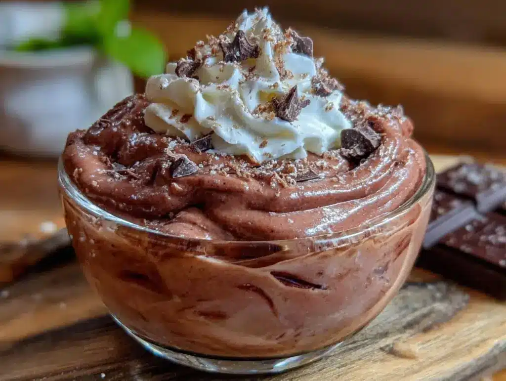 Irish cream chocolate mousse - featured image