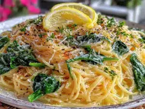 Lemon garlic butter pasta - featured image