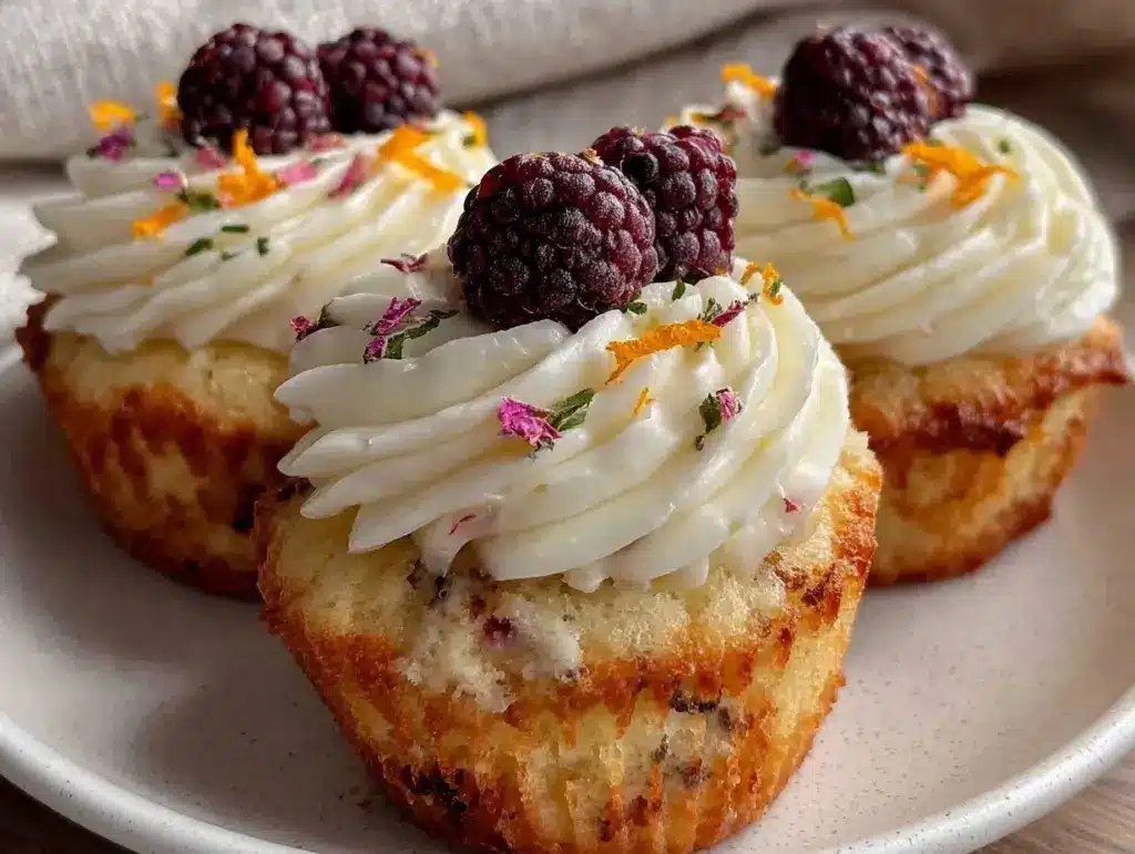 lemon raspberry cupcakes - featured image