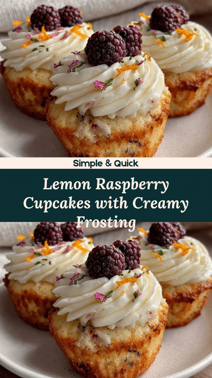 lemon raspberry cupcakes recipe