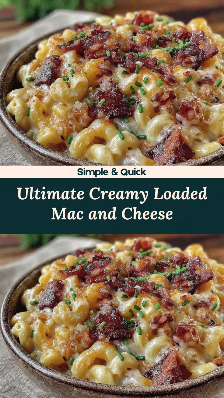loaded mac and cheese with crispy bacon recipe
