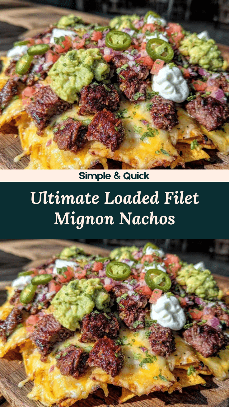 loaded nachos with filet mignon recipe