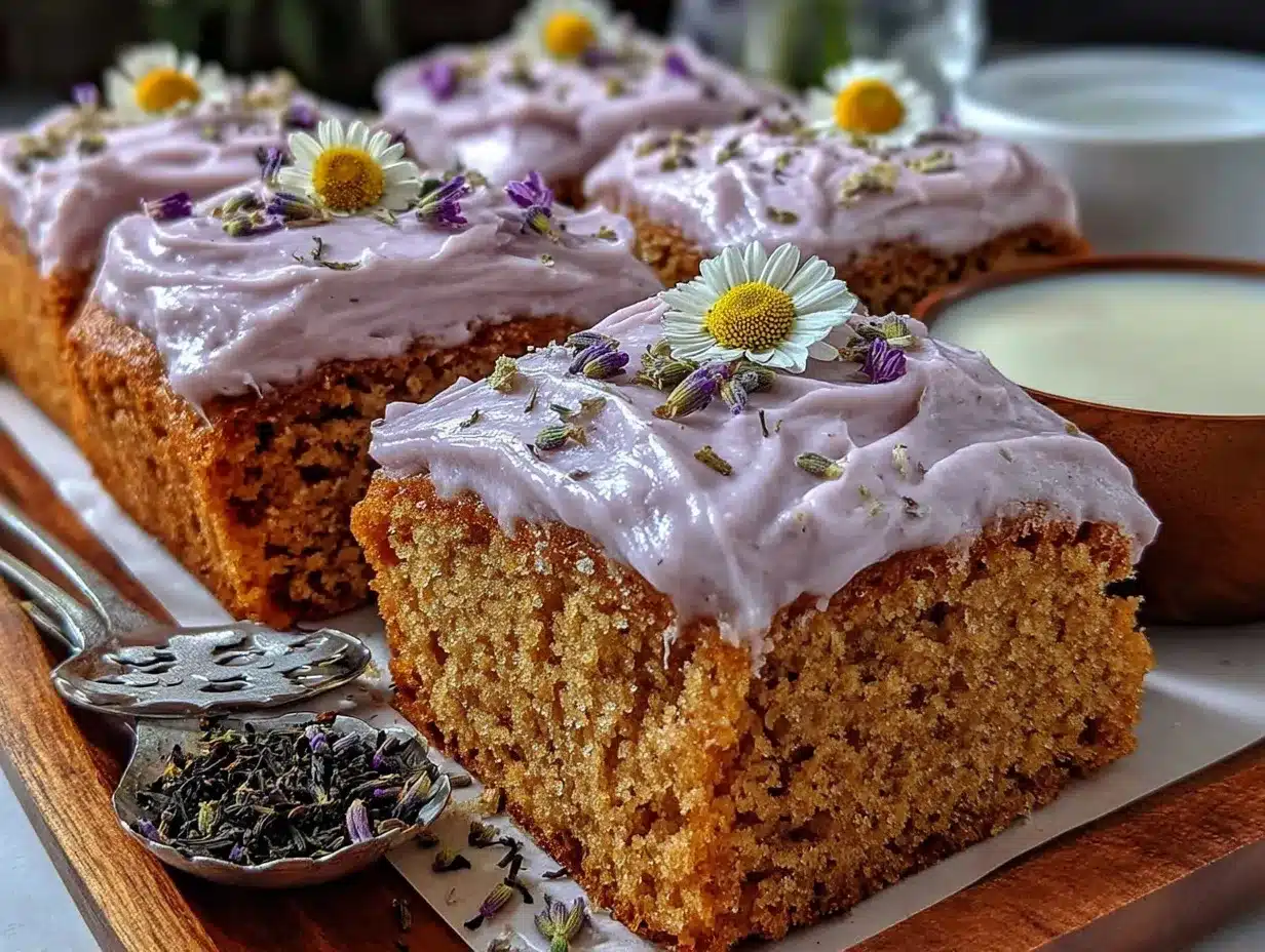 London Fog cake recipe preparation steps